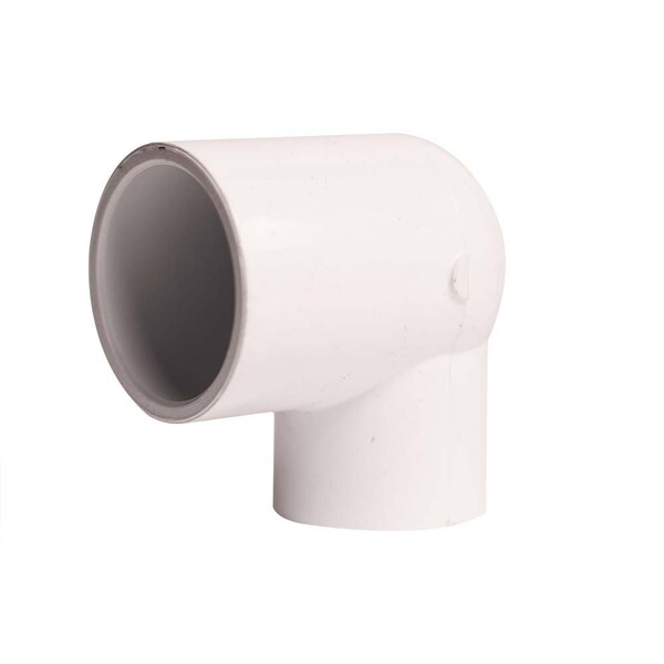 Thrifco Plumbing 1-1/4 Inch x 1 Inch Slip x Slip PVC 90 Degree Elbow SCH 40 8114076 - main